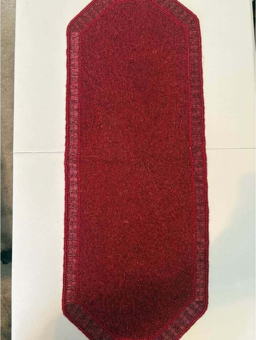 Christmas Beaded Runner